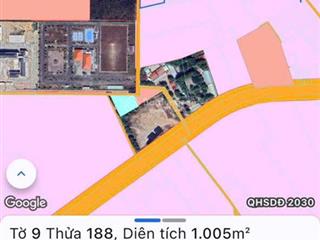 Bán đất 1 xẹt đường 746b, tân lập, bắc tân uyên, 1005m2 (300tc) chỉ 4,3 tỷ, thích hợp làm kho xưởng