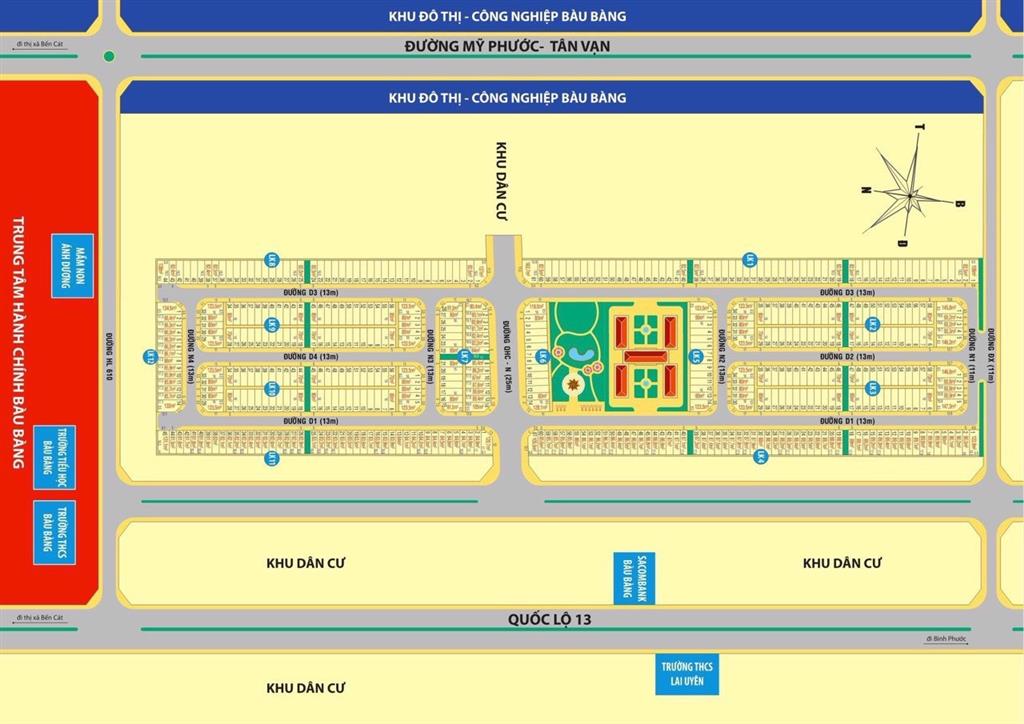 Bán đất nền dự án golden future city, chỉ 700 triệu 80m2, sổ sẵn công chứng ngay