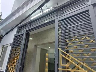 Nhà mới 3 tầng nở hậu 6m cách mặt tiền Nguyễn Duy 30m P10Q8. Giá 5.48 tỷ