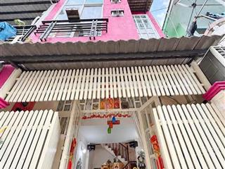 Nhà 4 tầng hẻm thông sát bờ kè hẻm thông Ba Đình P10Q8. 5.28 tỷ