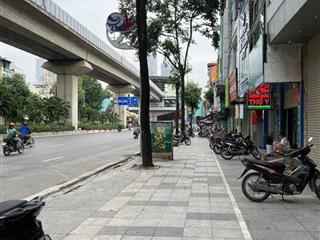 bán nhà mặt phố quang trung , kinh doanh đỉnh , 6 tầng thang máy, vỉa hè 5m