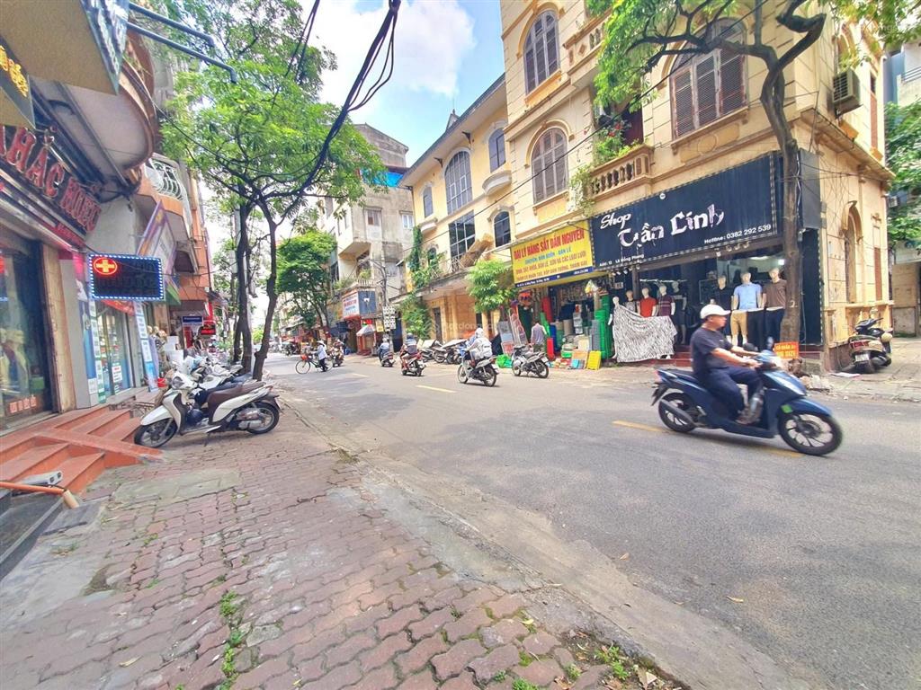 Chỉ 22 tỷ sở hữu ngay nhà mặt phố lê hồng phong hđ, 75m2, mặt tiền 5m kinh doanh ngày đêm