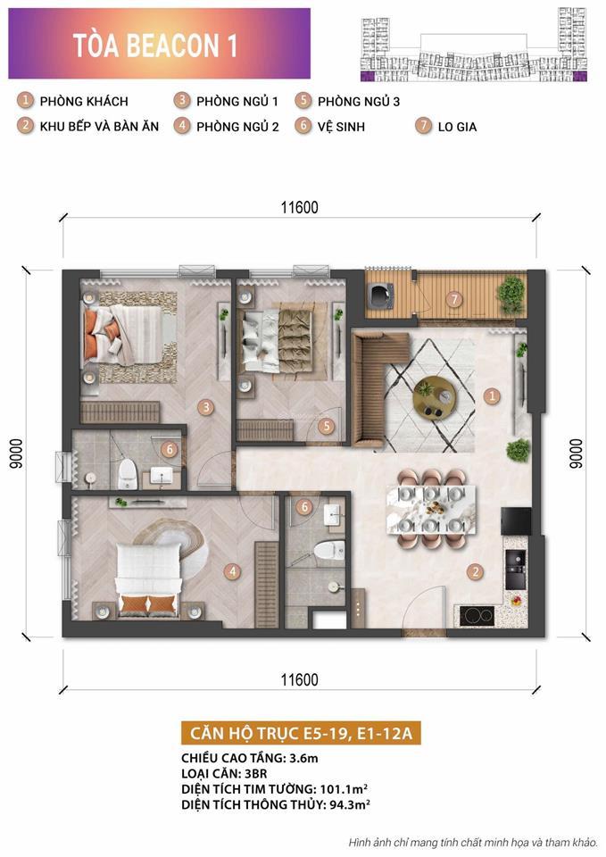 Hàng hot! giỏ nội bộ sẵn studio  1pn + view biển trực diện biển, sun world. chiết khấu thẳng 22%