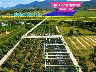 Mở bán đất diên thọ  diên khánh khánh hoà đối diện kcn diên thọ vcn giá rẻ