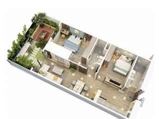 Bán cc 2pn, 2wc, 78m2 tại bid residence, 40 triệu vnd/m2