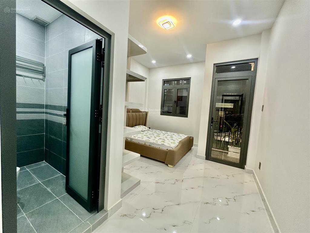 Nhà mới đẹp có phòng ngủ tầng trệt hẻm xe hơi đổ cửa p. chánh hưng (p1 q8 cũ)