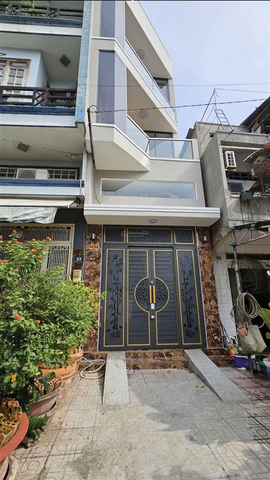 Cần bán gấp giảm hơn 1tỷ nhà 4 tầng mới đẹp mặt tiền đường có lề rộng khu p4 q8 cũ