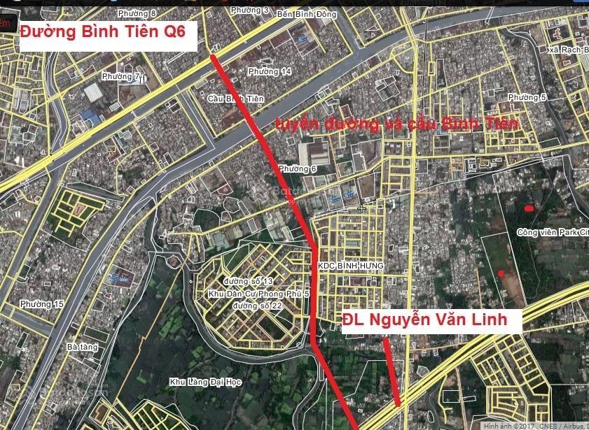 Mặt tiền kinh doanh đường bùi minh trực p. bình đông