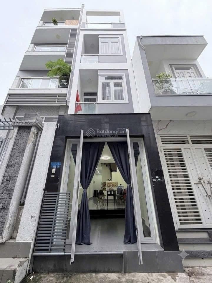 Nhà 4 tầng mới đẹp vị trí sát mặt tiền đường khu dương bá trạc phường chánh hưng, tp.hcm