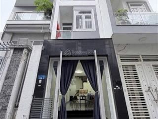 Nhà 4 tầng mới đẹp vị trí sát mặt tiền đường khu dương bá trạc phường chánh hưng, tp.hcm