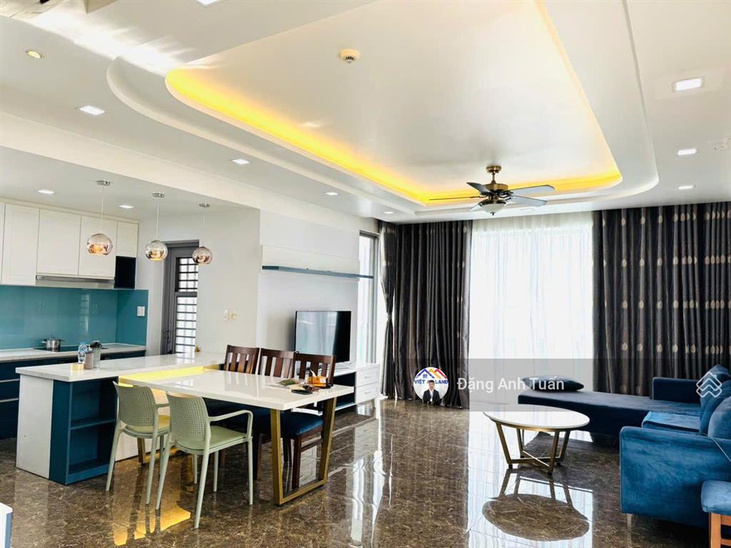 Bán căn hộ green valley view trực diện sân golf và view sông, 123m2, nhà đẹp full nội thất giá 10tỷ