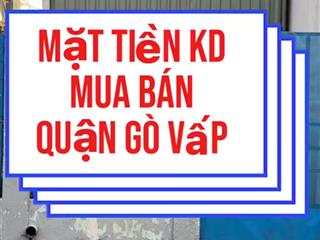 Lô đất mặt tiền đường nguyễn duy cung, phường 12, quậngv