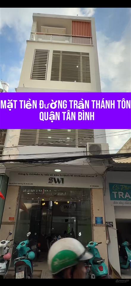 Nhà 2mặt tiền đường trần thánh tông, 15, quậntb
