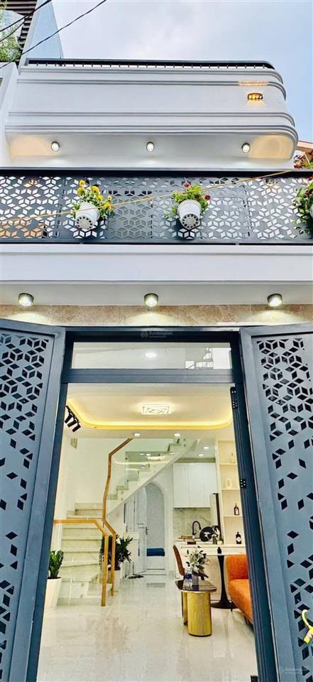 Nhà 1lầu mới hẻm xe hơi, đường số 7, phường 3, quậngv