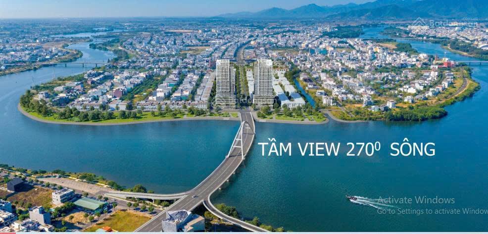 Quỹ hàng ngoại giao căn góc 2pn nằm trong khu biệt thự euro village 2 ngay sông hàn mát mẻ