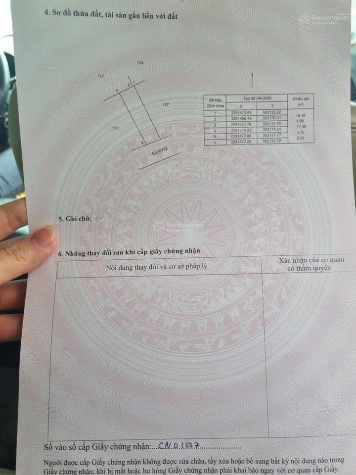 Bán 91.7m2 đất kim động cạnh con đường di sản ven sông hồng