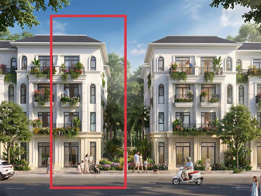 Suất ngoại giao nhà phố vinhomes dt đất 80m2 có sân vườn  giá 6tỷ, miễn trả gốc lãi 18tháng