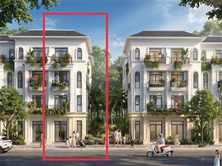 Suất ngoại giao nhà phố vinhomes dt đất 80m2 có sân vườn  giá 6tỷ, miễn trả gốc lãi 18tháng