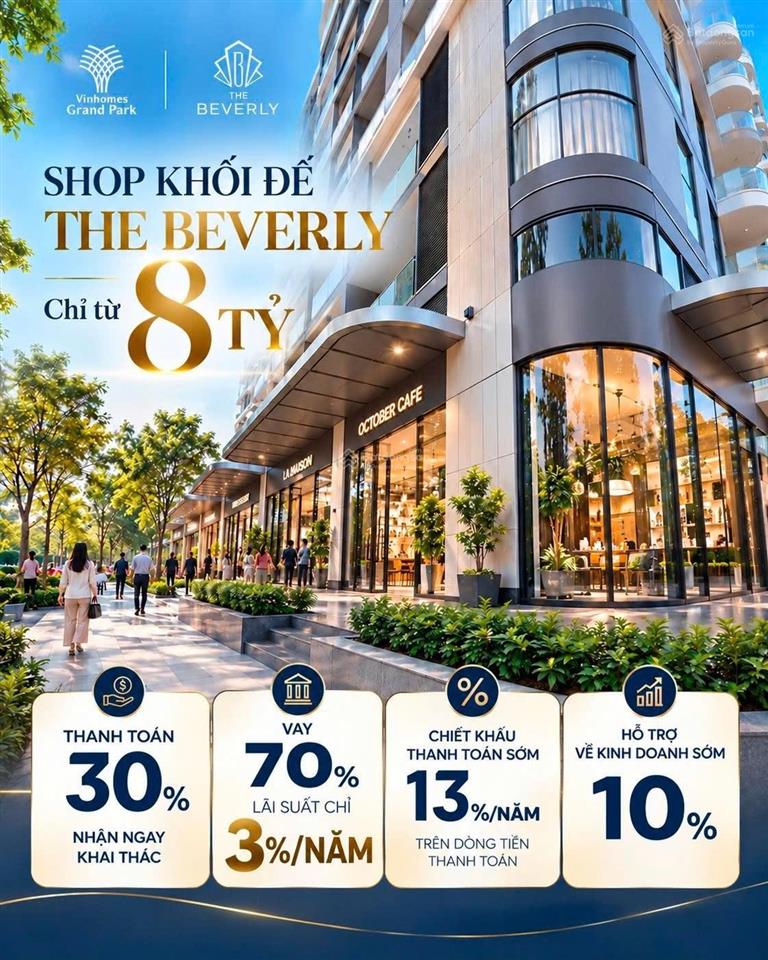 Siêu phẩm shophouse be501.s0x the beverly  vị trí vàng mặt sảnh phụ be5 + bãi đỗ xe