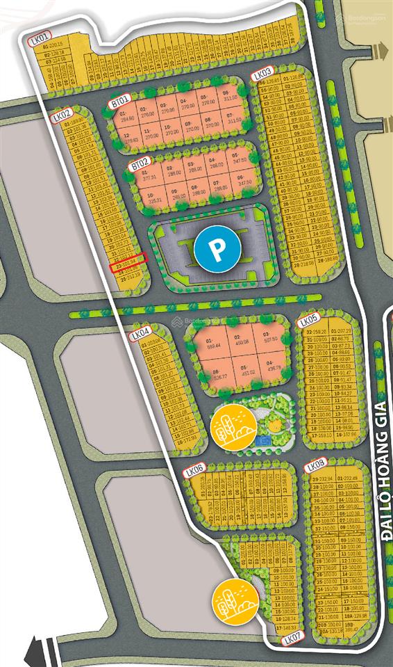 Liền kề 90m2 giá tốt nhất hinode royal park,nhổn, sẵn sổ đỏ