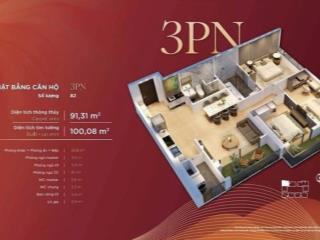 Bán nhanh 1 căn 3n giá chỉ 4.9 tỷ trả trước hơn 900 triệu