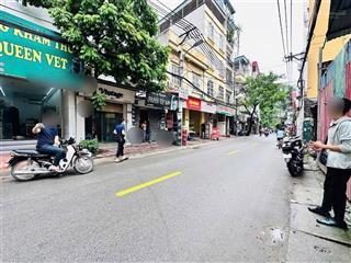 Bán nhà mặt phố cổ nhuế  vỉa hè  oto tải tránh nhau  kinh doanh  xây toà vp  chdv siêu đẹp