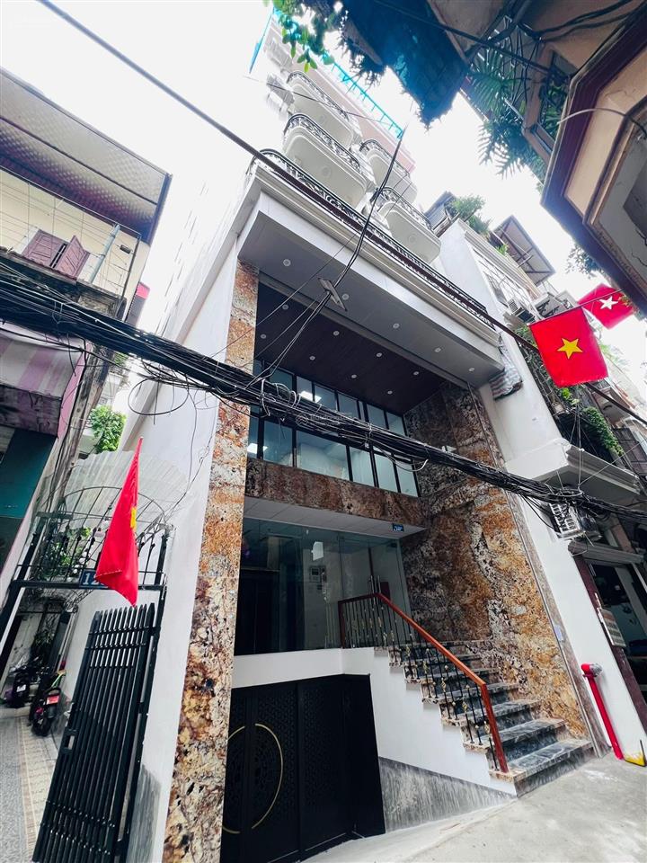 Bán nhà phố xã đàn  toà vp kết hợp chdv  9 tầng thang máy  lô góc  nhà mới  dòng tiền tốt