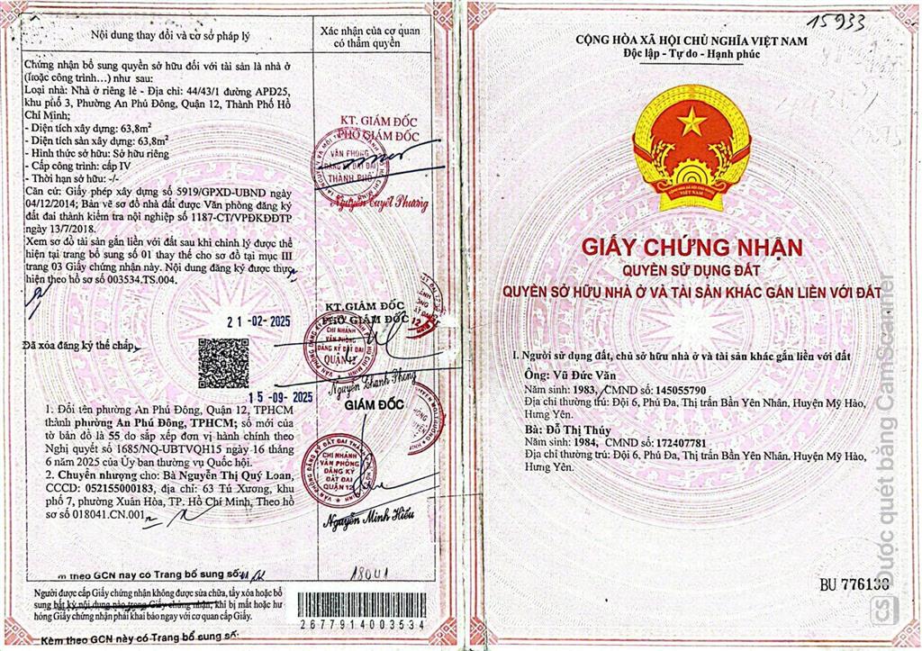Chủ bán nhà cấp 4, dt 8m x 13,15m, sau lưng nhà mặt tiền đường nội khu ql1 (tu viện khánh an)