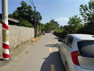 Bán 100m² full thổ cư sổ đỏ hà nội đường nhựa 2 ô tô tránh cách vđ5 chỉ 400m giá đầu tư