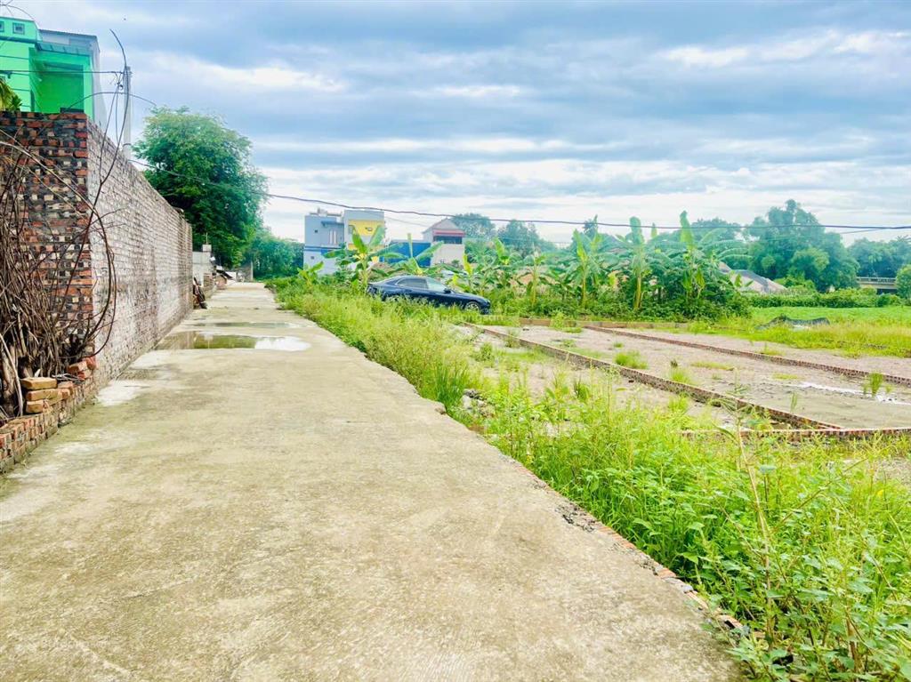 Bán 83m2 thổ cư  khu trung tâm, sổ đỏ hà nội  gần chợ trường học, ngân hàng