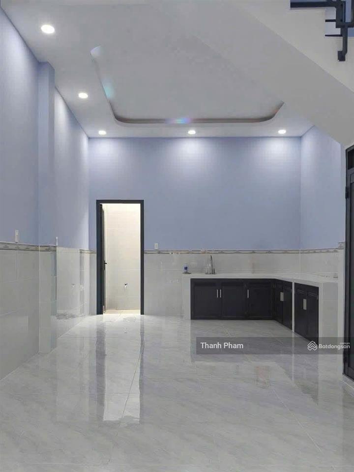 (10tr) cho thuê nhà mới 3 tầng hẻm xe hơi hoàng hữu nam gần ngã 3 mỹ thành