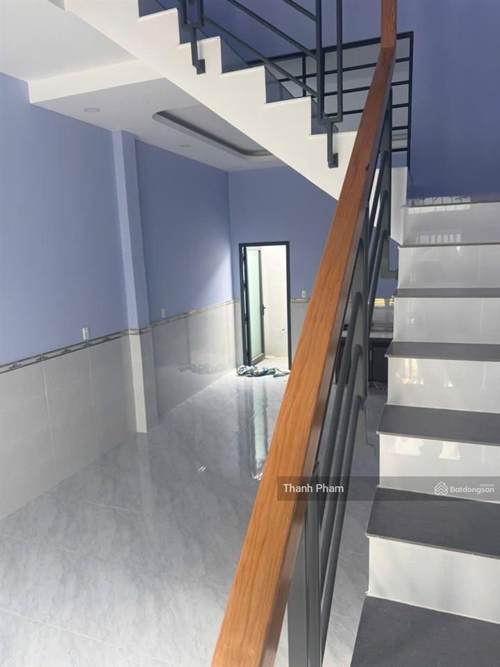(10tr) cho thuê nhà mới 3 tầng hẻm xe hơi hoàng hữu nam gần ngã 3 mỹ thành