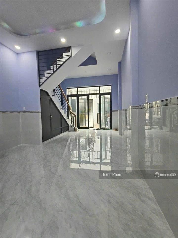 (10tr) cho thuê nhà mới 3 tầng hẻm xe hơi hoàng hữu nam gần ngã 3 mỹ thành