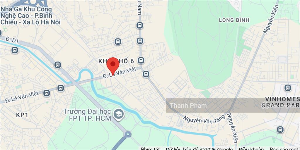 Hiếm! 1.040m2 đất mặt tiền trung tâm q9 cũ gần ngã tư thủ đức  chỉ 65 tỷ