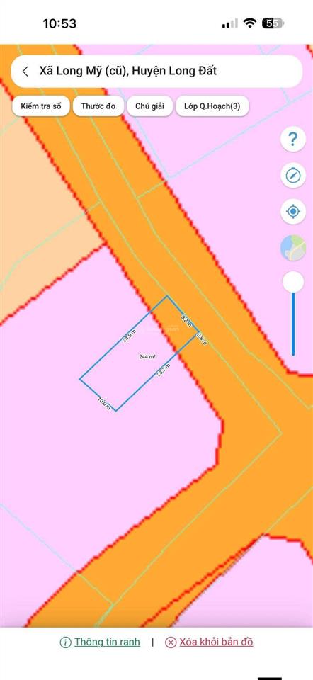 Bán đất tại thị trấn phước hải, 2.1 tỷ, 275m², mặt tiền 10m, pháp lý đầy đủ