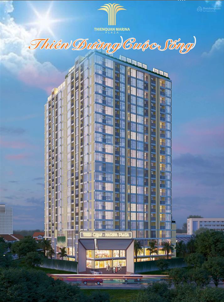 Bán căn hộ 1pn, 1wc, 45m2 tại thiên quân marina plaza, giá ưu đãi 1,768 tỷ vnd