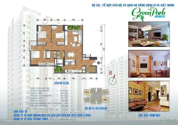 Bán căn hộ 120m2, 10 tỷ tại green park ct15 việt hưng, giang biên, long biên, hà nội