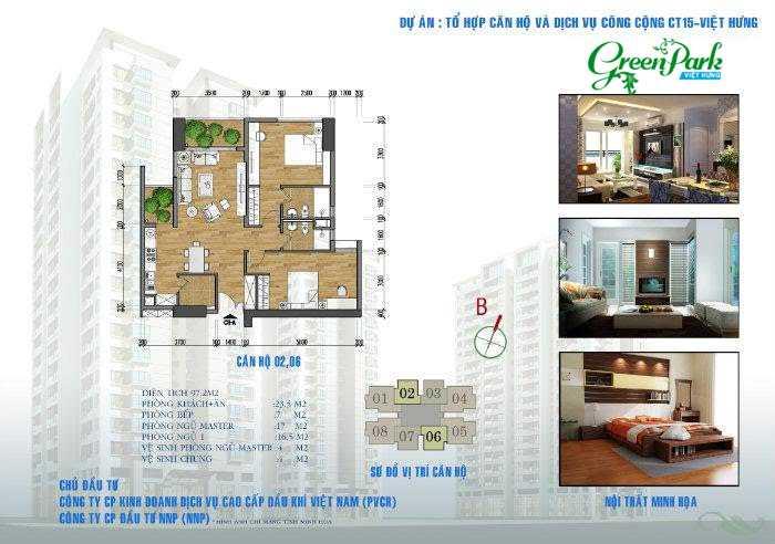 Bán căn hộ 120m2, 10 tỷ tại green park ct15 việt hưng, giang biên, long biên, hà nội