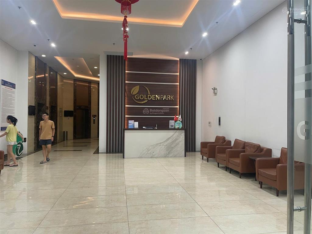 Siêu hot! cho thuê căn hộ tại golden park 2 ngủ 2wc đủ đồ giá 18tr.