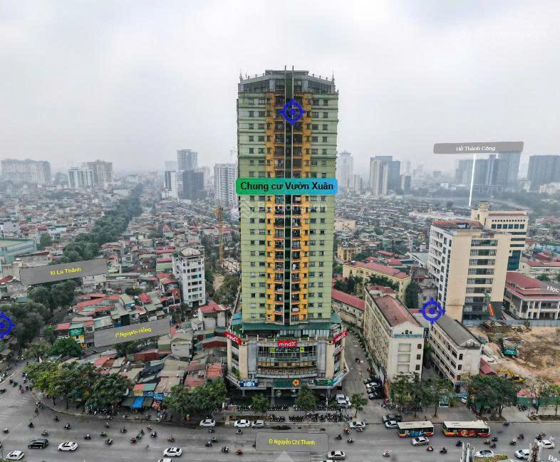 Siêu hiếm! cho thuê căn hộ vườn xuân  71 nguyễn chí thanh 110m2 3 ngủ 2wc đủ đồ giá chỉ 14tr