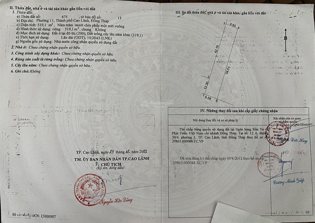 Bán đất và nhà mặt tiền quốc lộ 30 thành phố cao lãnh