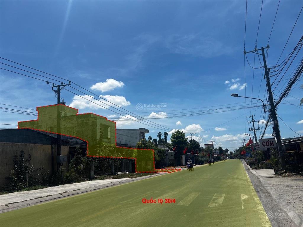 Bán đất và nhà mặt tiền quốc lộ 30 thành phố cao lãnh