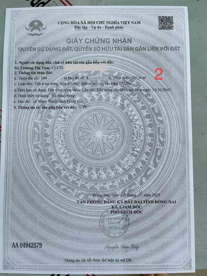Nhà đất Phú Hội, Nhơn Trạch