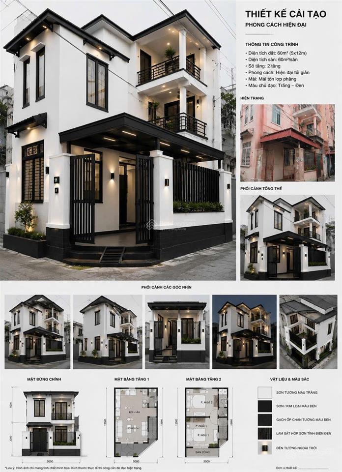 Bán nhà 61m2 thị trấn quốc oai, phố huyện. nhà 3 tầng 1 tum về ở ngay