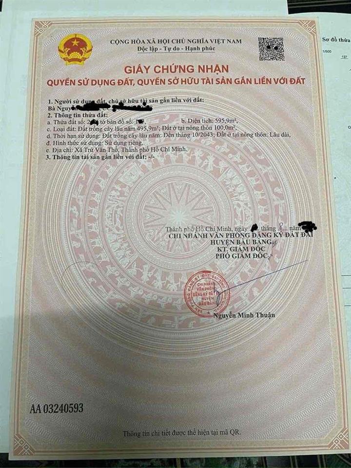 cần bán gấp lô đất mặt tiền đường tỉnh 750