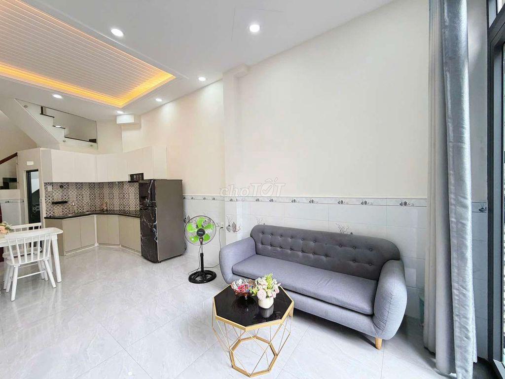 NHÀ GÒ VẤP 1 TRỆT 2 LẦU ĐÚC BTCT SỔ HỒNG RIÊNG HẺM 3M KHU DÂN TRÍ CAO