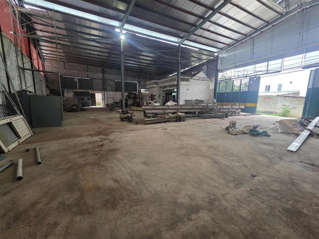 Cho thuê kho xưởng 600m² khung zamil chỉ 12tr/tháng tại đông yên, quốc oai