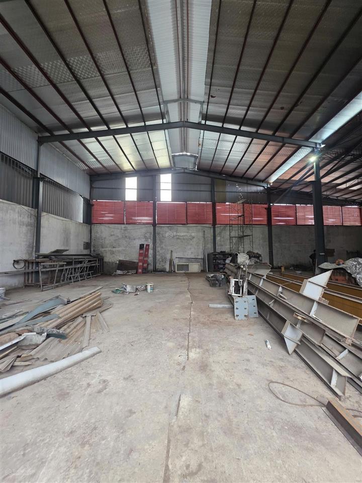 Cho thuê kho xưởng 600m² khung zamil chỉ 12tr/tháng tại đông yên, quốc oai
