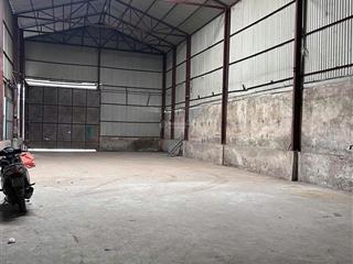 Cho thuê 250m kho xưởng tại biên giang, hà đôngcontainer đỗ cửa