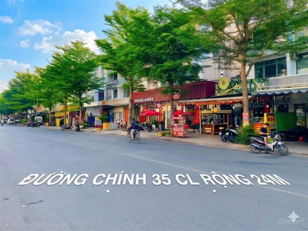 Cho thuê nhà phố mặt tiền 24m đối diện 3 tòa chung cư dt 7x17m  1 trệt 3 lầu